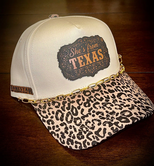She’s from Texas leopard bill 1