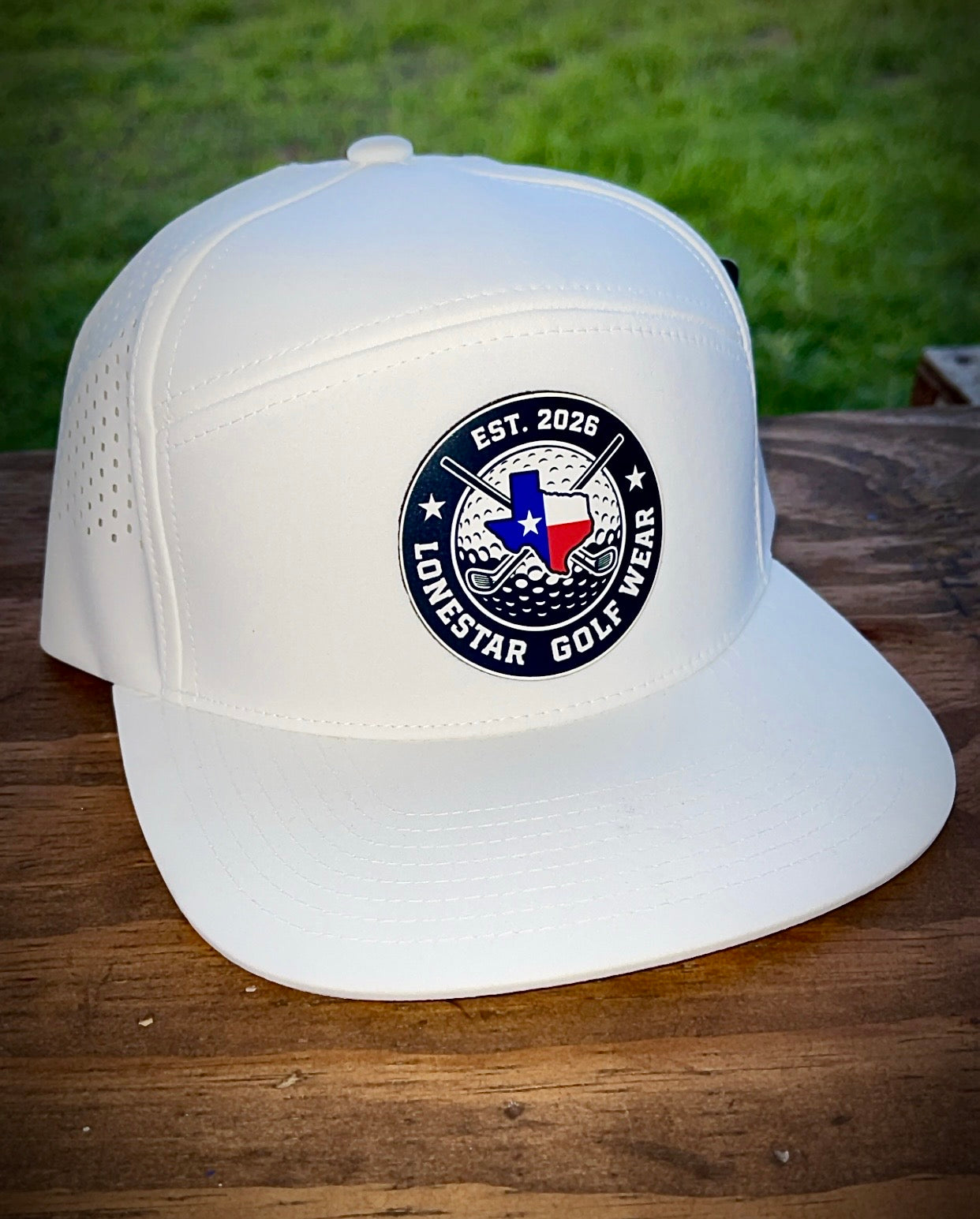 White/black patch dri-fit