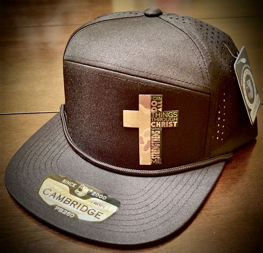 Black Rope Camo Cross