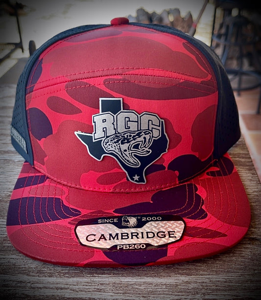 Red/Black Camo RGC Rattler Cap